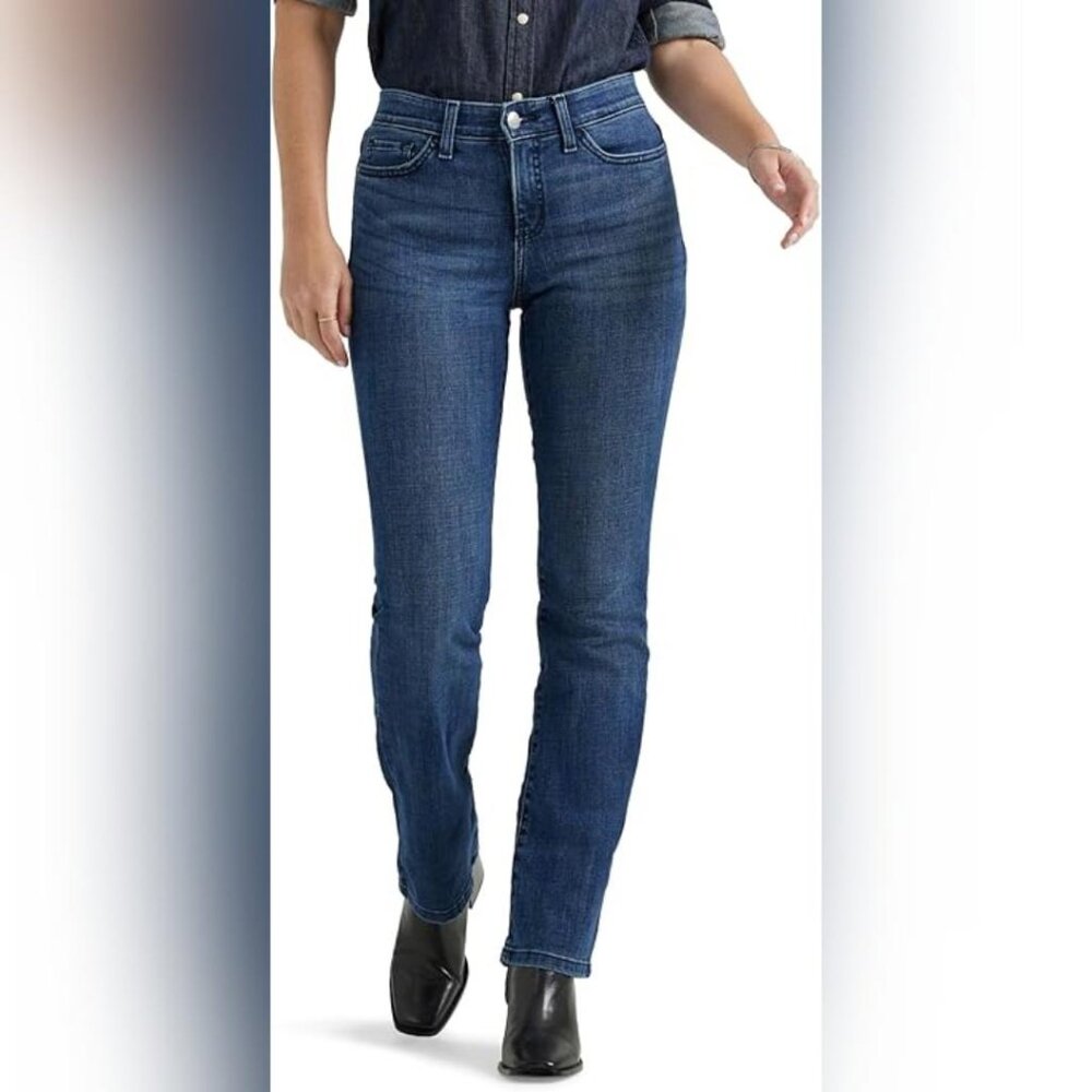 Lee Women's Boot Cut Jeans - Dark Blue